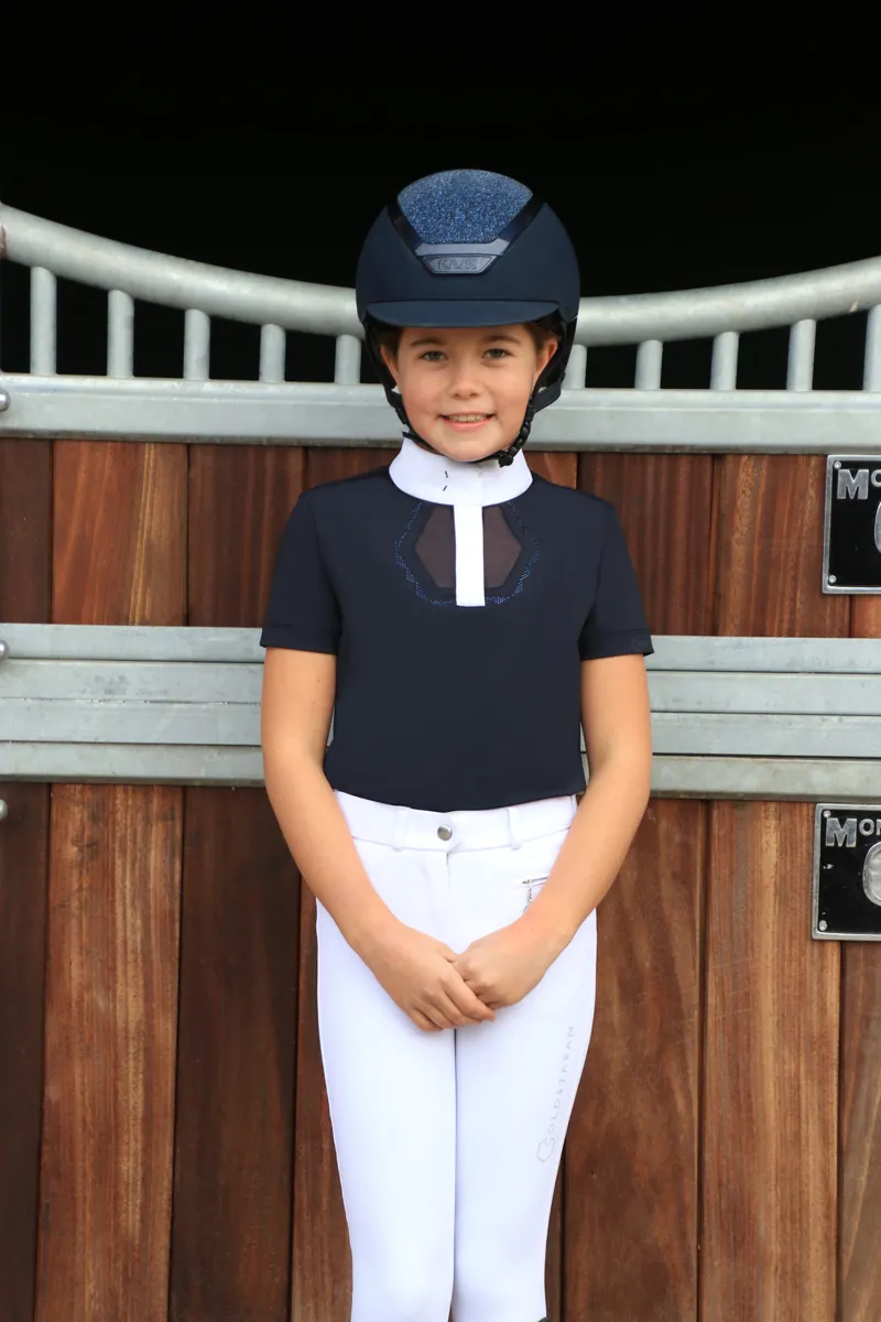 Coldstream Next Generation Lanark Show Shirt - Navy-2